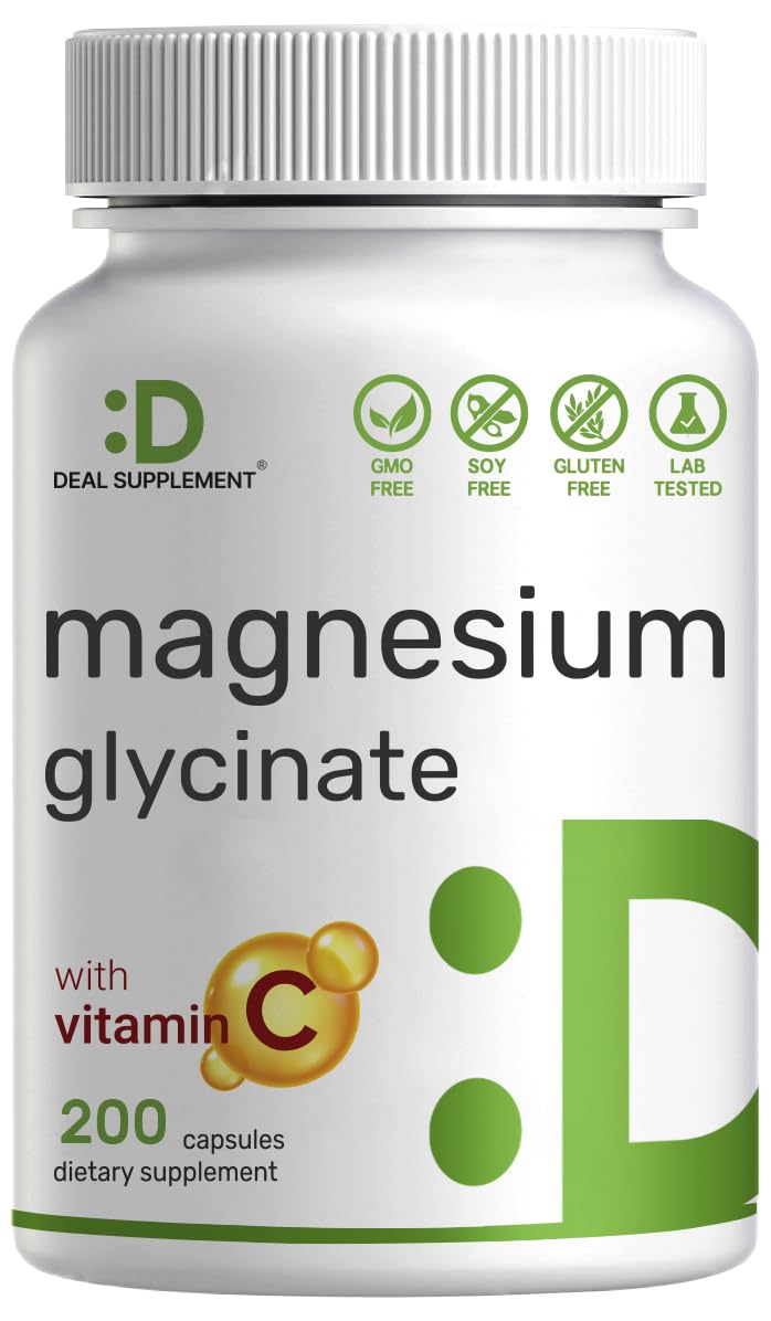 DEAL SUPPLEMENT Magnesio Glicinato en cápsulas, alta absorción para uso diario