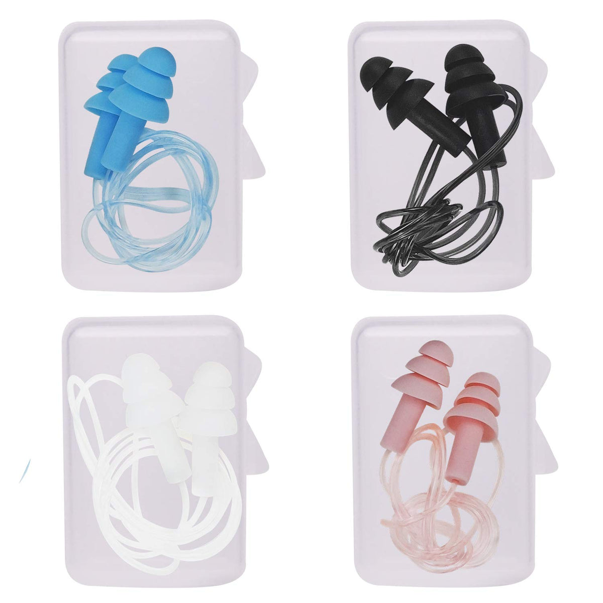 Dealswin tapon-auricular-con-cuerda para uso cómodo y seguro