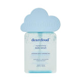 Dearcloud Replenishing Body Serum, botella frontal, hidratación suave para piel sedosa.
