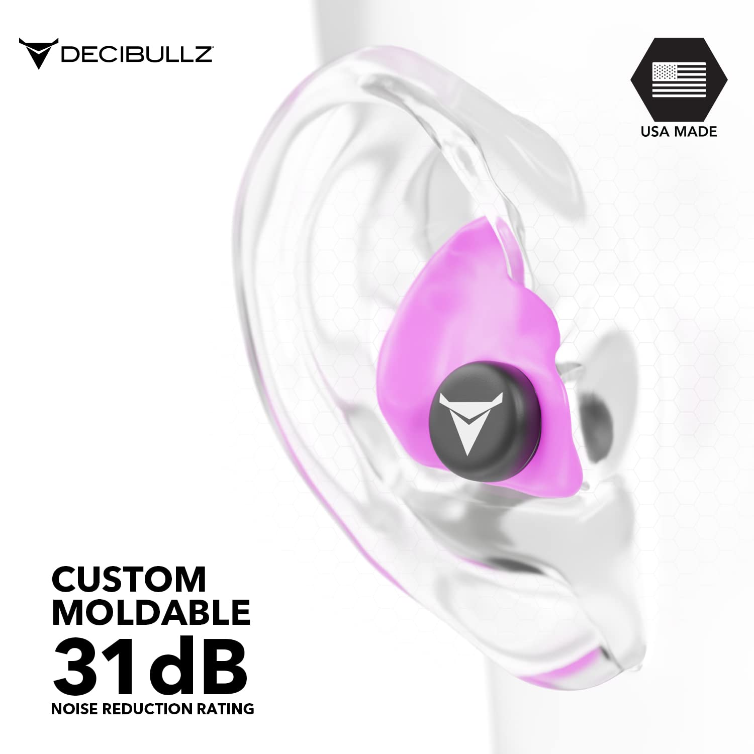 Decibullz: estuche portátil con accesorios para transporte y limpieza