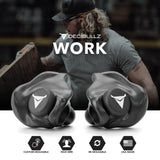 Decibullz estuche portátil para llevarlos con seguridad.