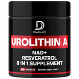 DEDICAD Urolitina A 1000 mg en botella frontal para uso diario
