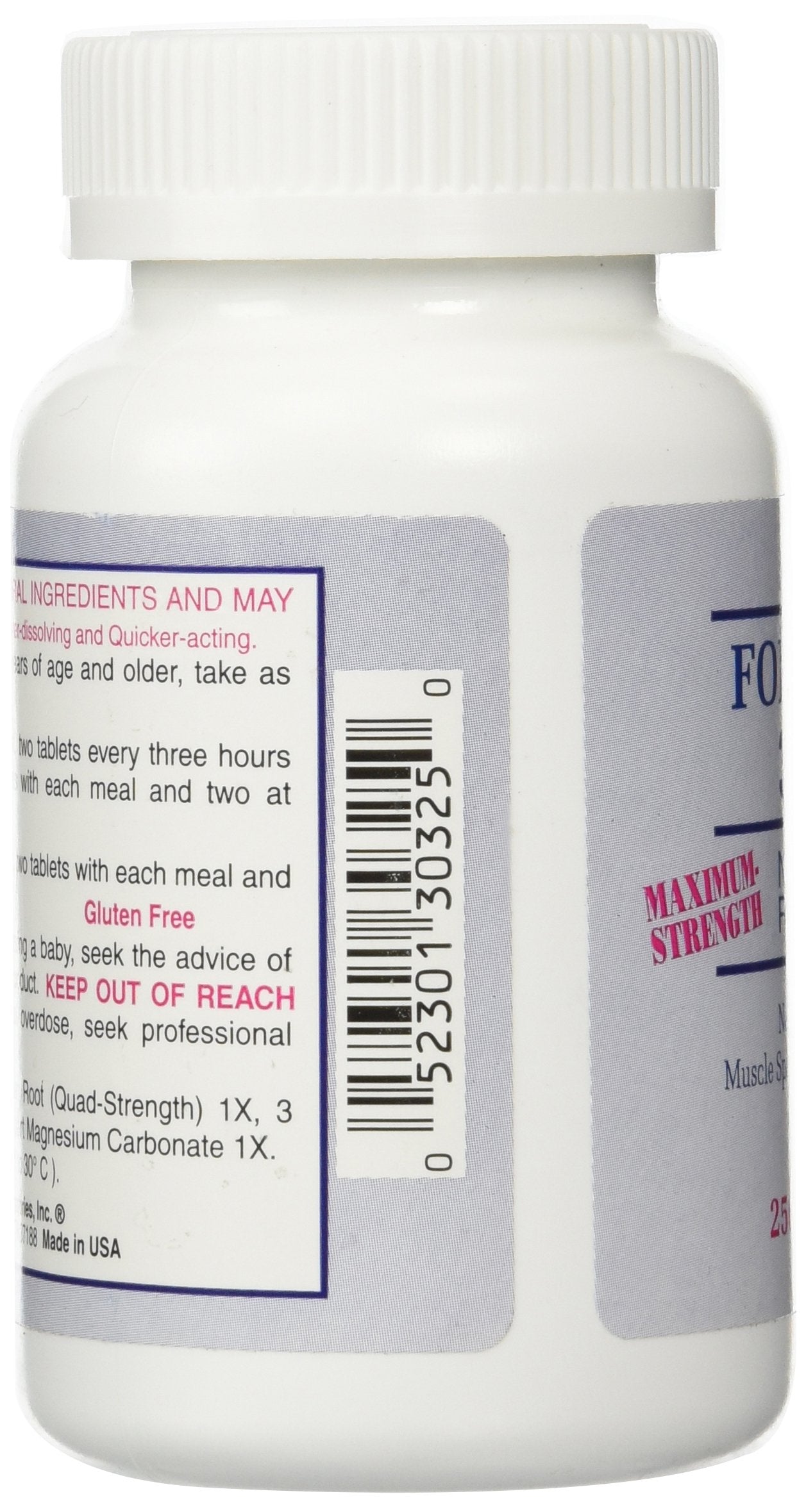 Producto de Dee Cee Laboratories elaborado en EE. UU. con BPM