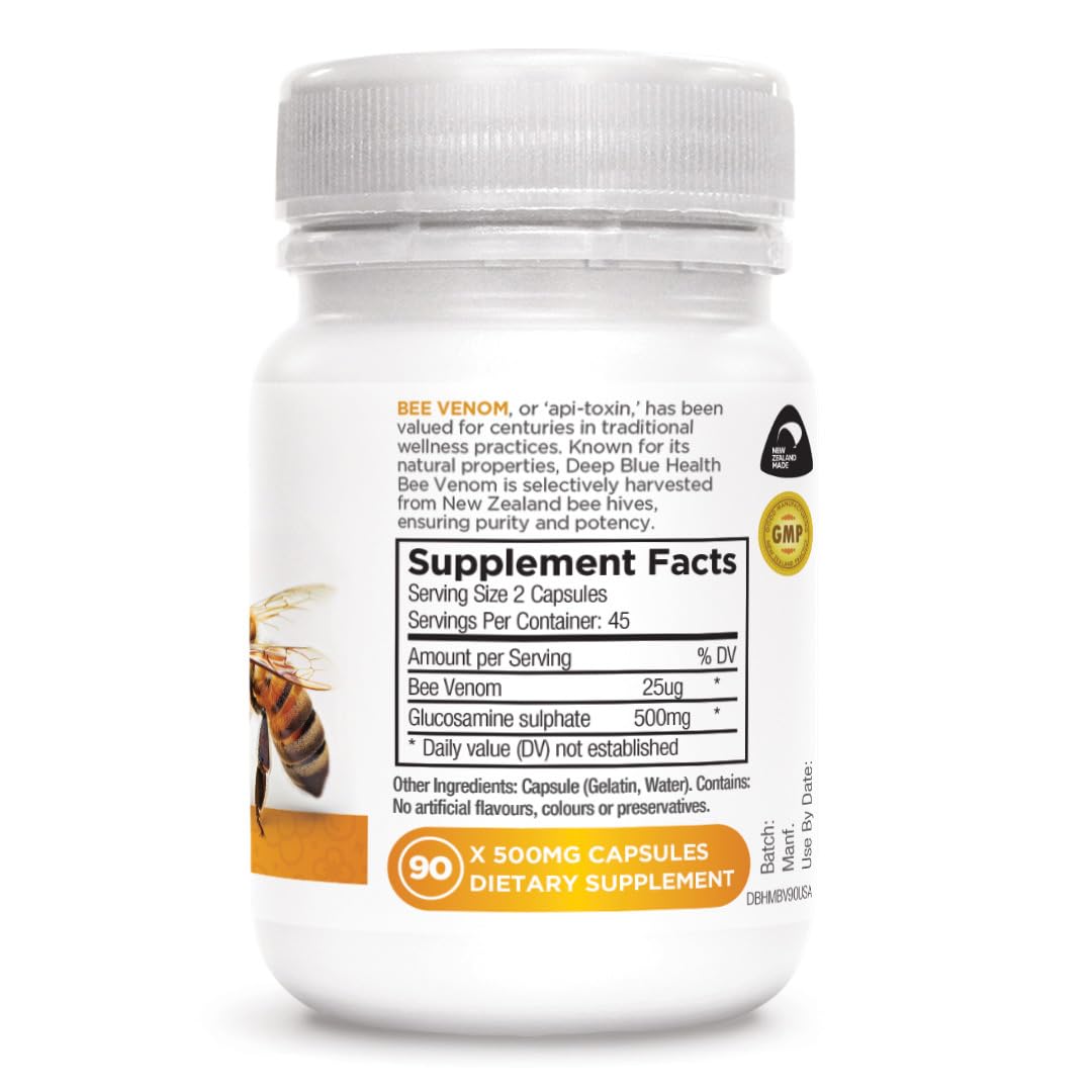 Glucosamina sulfato Deep Blue Health en cápsulas para articulaciones