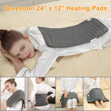 Almohadilla Deepsoon para cuello y hombros con temperatura ajustable
