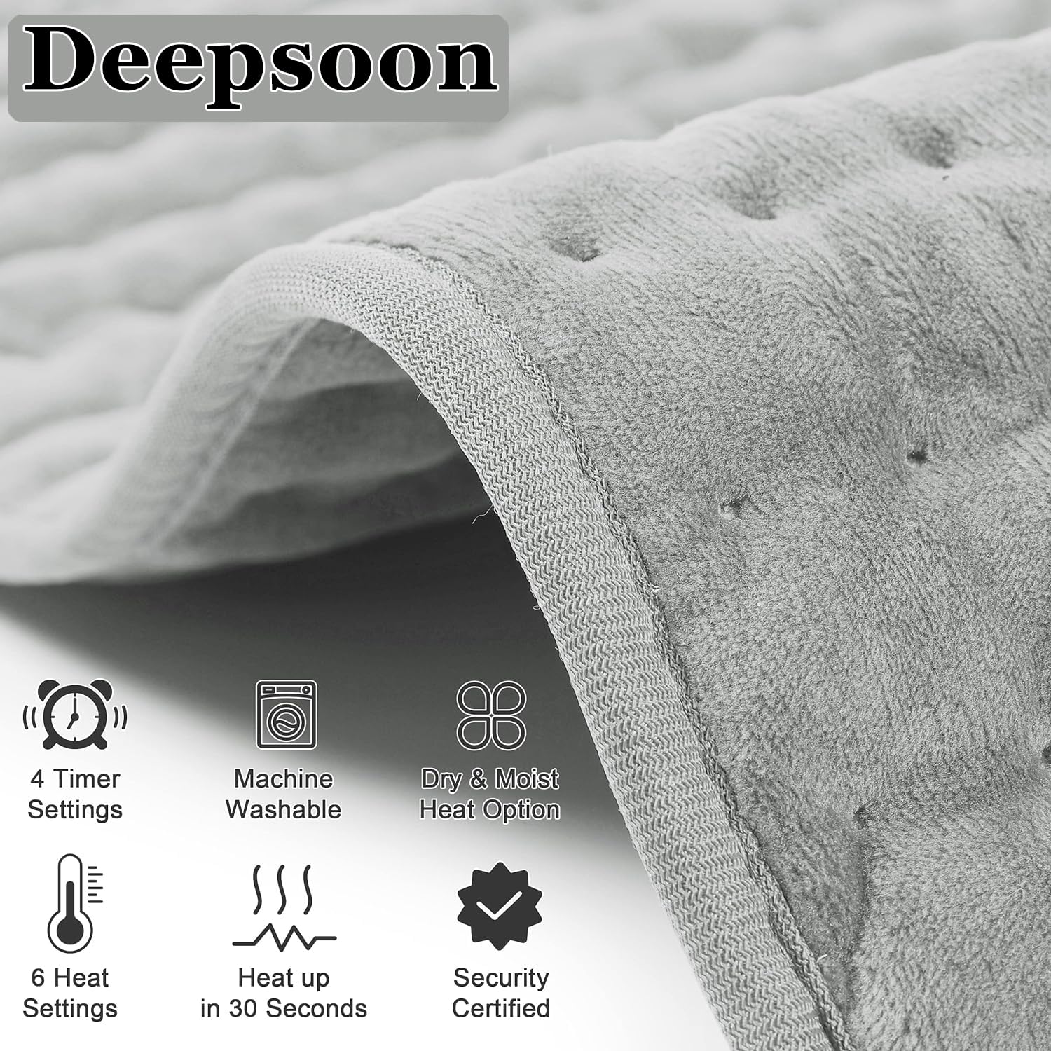 Control de temperatura de Deepsoon con múltiples ajustes.