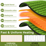 Control de temperatura en seis niveles para calor personalizado.