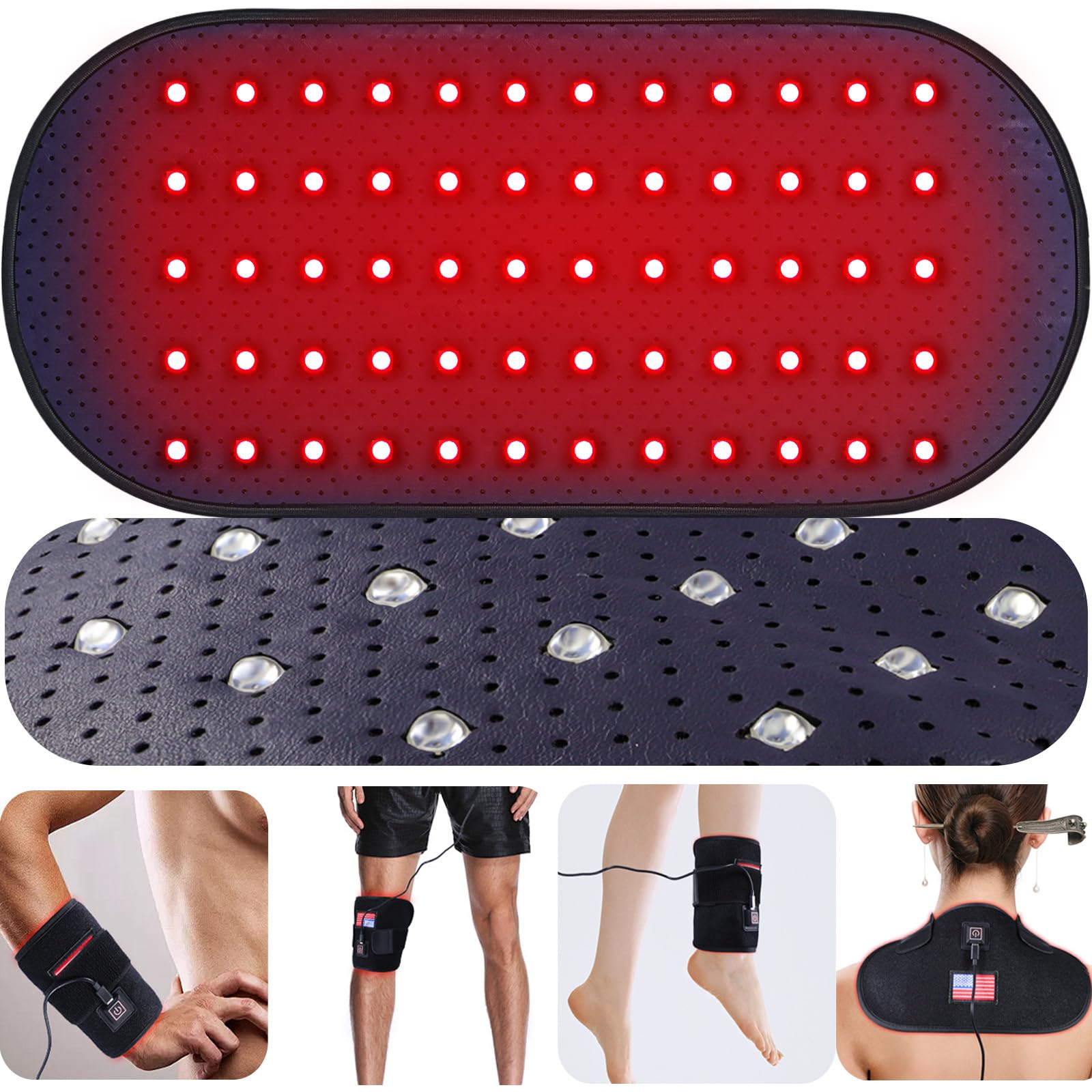 Deerbaba terapia de luz roja para manos, uso diario en manos y muñecas