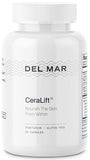 Del Mar Labs CeraLift cápsulas para hidratación y elasticidad de la piel.