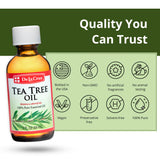 Aceite De La Cruz de Árbol de Té, vegano y sin aditivos.