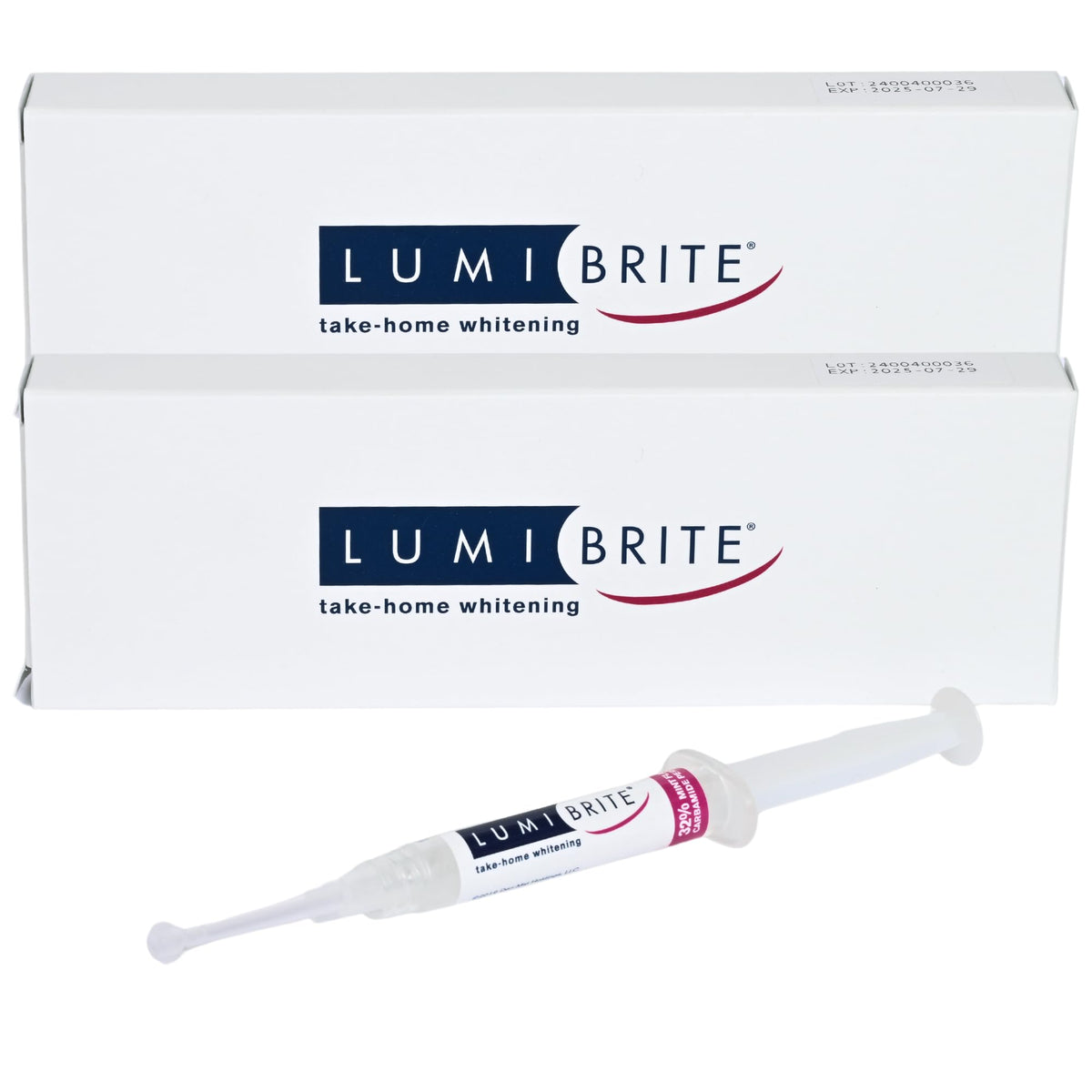 DenMat LumiBrite gel 32% mentolado para blanqueamiento en casa con baja sensibilidad