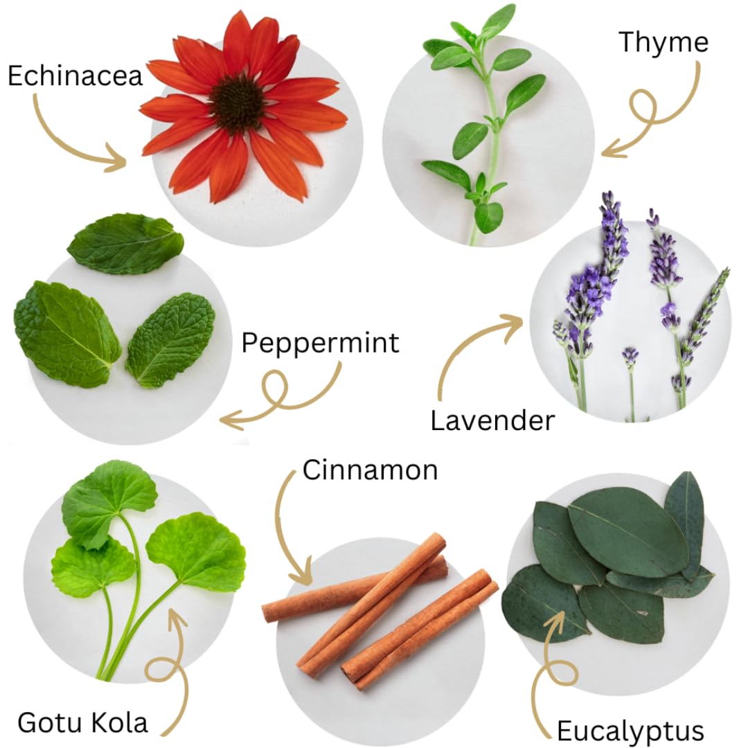 Sensación fresca y limpia tras usar el enjuague herbal de la marca