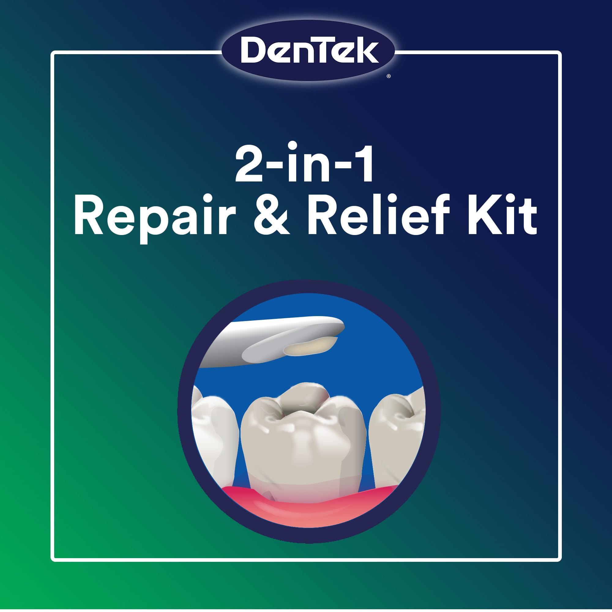 DenTek Temparin Max ingredientes dentales: fijación temporal de piezas.
