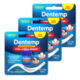 Dentemp kit de reparación muestra alta resistencia para tapas sueltas.