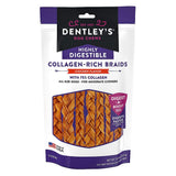 Dentleys trenzas de colágeno sabor pollo, ideal para masticación diaria del perro