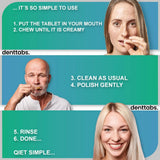 Denttabs tabletas para adulto higiene bucal confiable