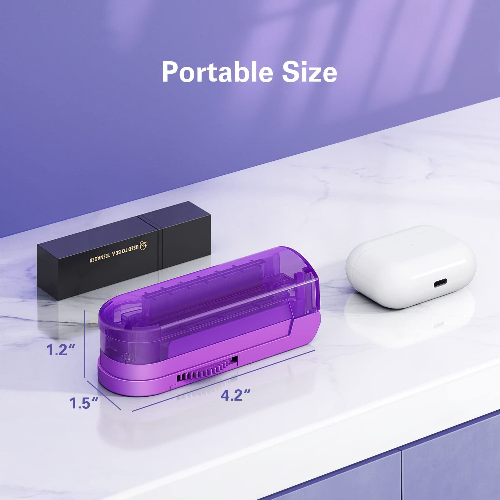 DEPAD cortador de pastillas compacto para llevar en bolso