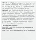 Derma E con DMAE, ácido alfa-lipoico y C-Ester para nutrición antioxidante.
