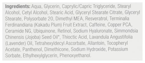 Derma E uso diario para rostro y cuello con hidratación.