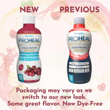 DermaRite ProHeal textura cremosa que mejora cada sorbo.