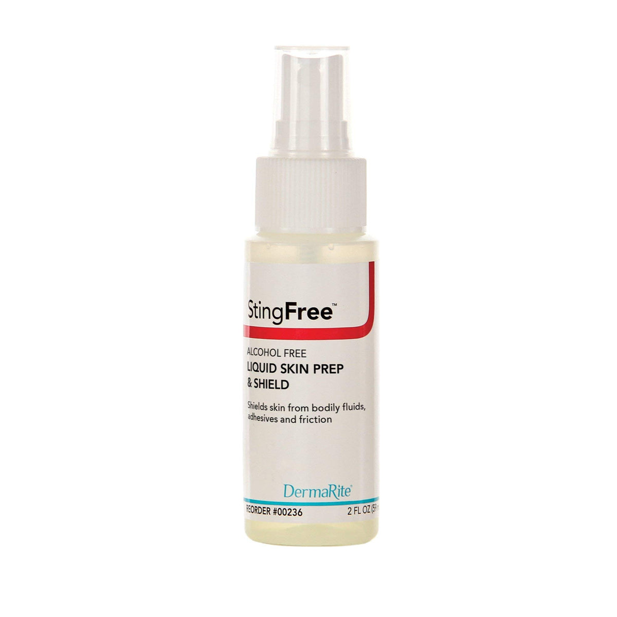 DermaRite StingFree botella spray: protección continua de piel frente a irritantes y fricción.