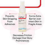 DermaRite StingFree resguardo-friccion: previene maceración e irritación en zonas óseas.