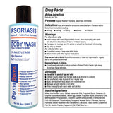 Dermasolve envase dos-pack psoriasis: solución para uso diario.