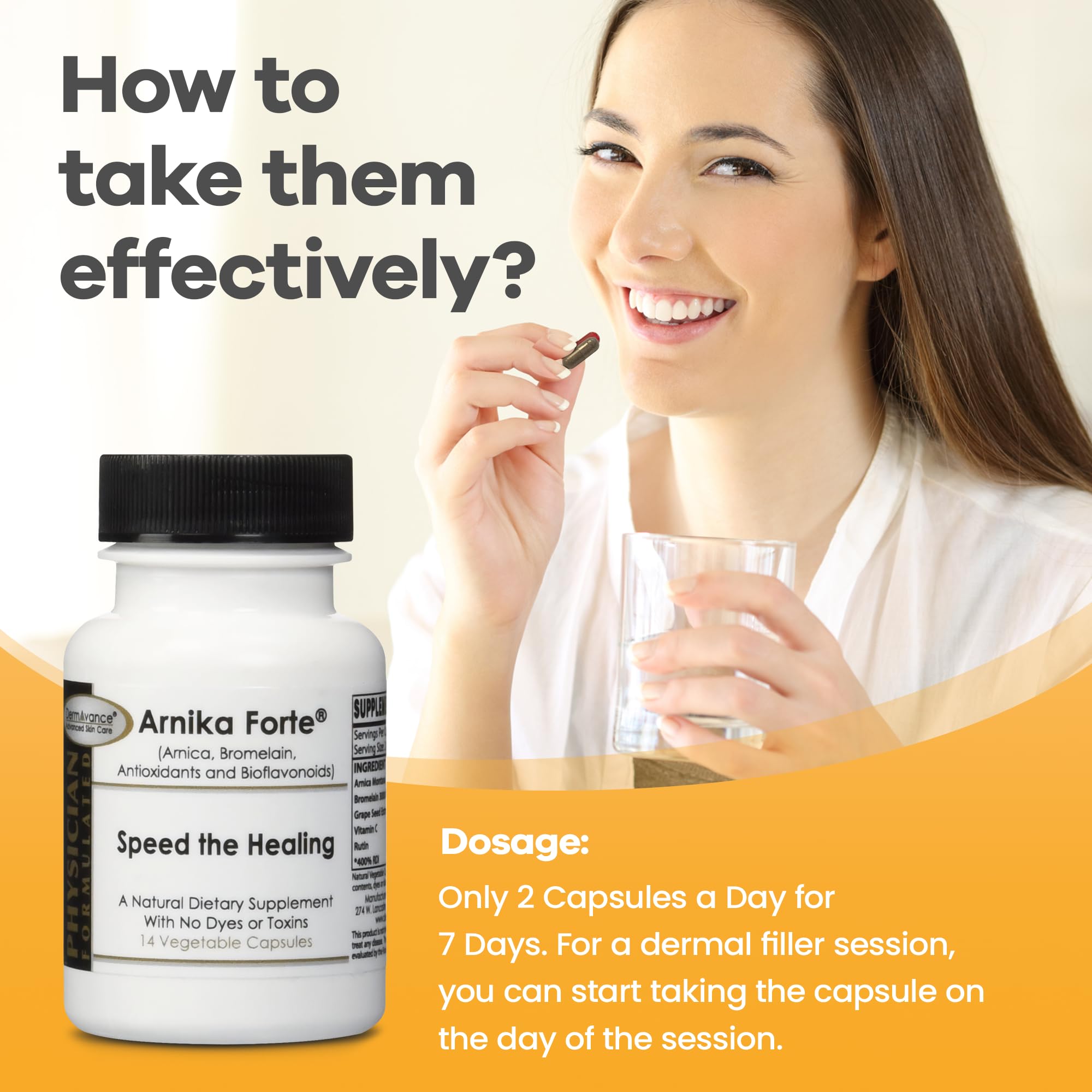 Rutin y antioxidantes en DermAvance Arnika Forte