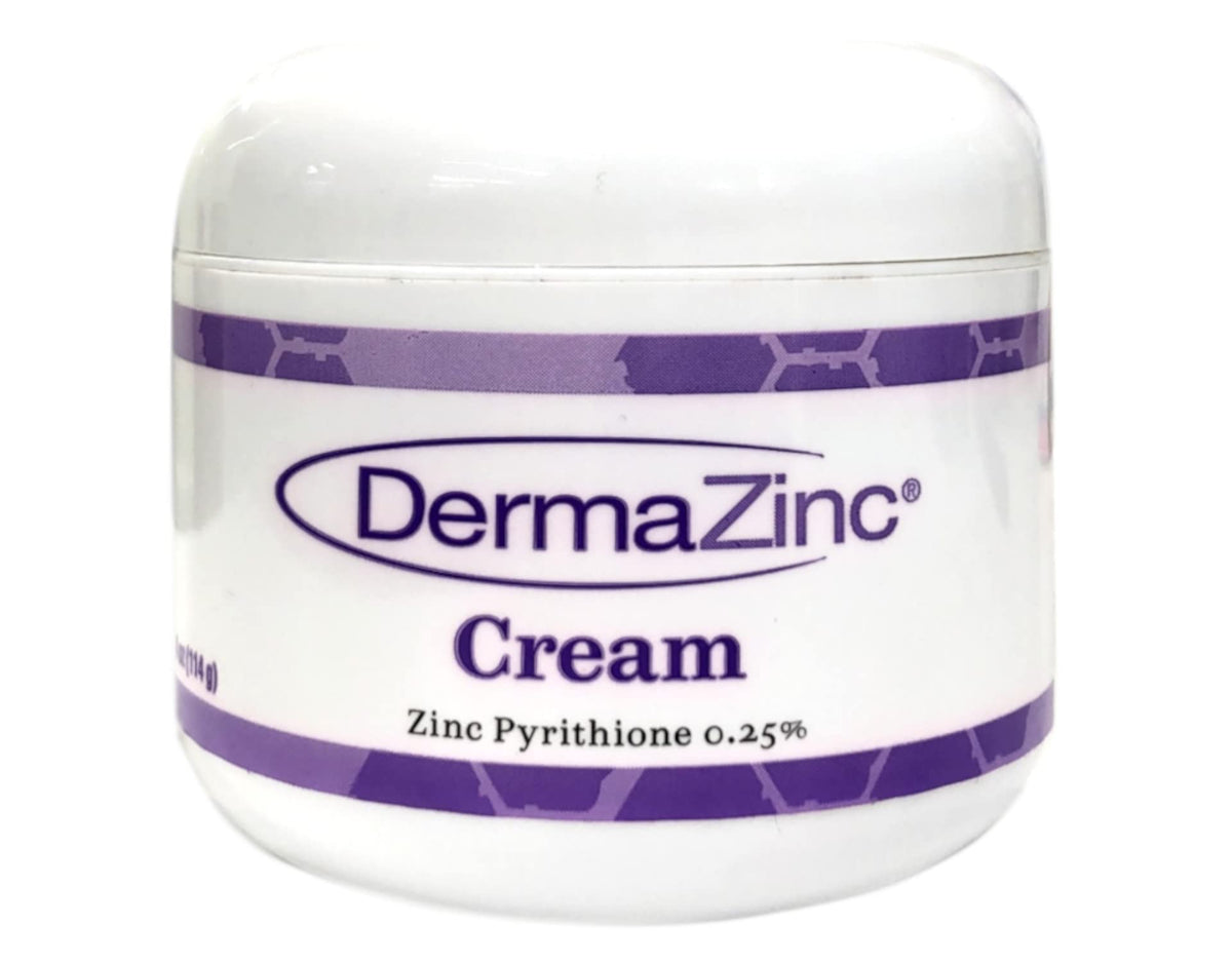 DermaZinc crema en frasco, posible alivio de irritación de la piel