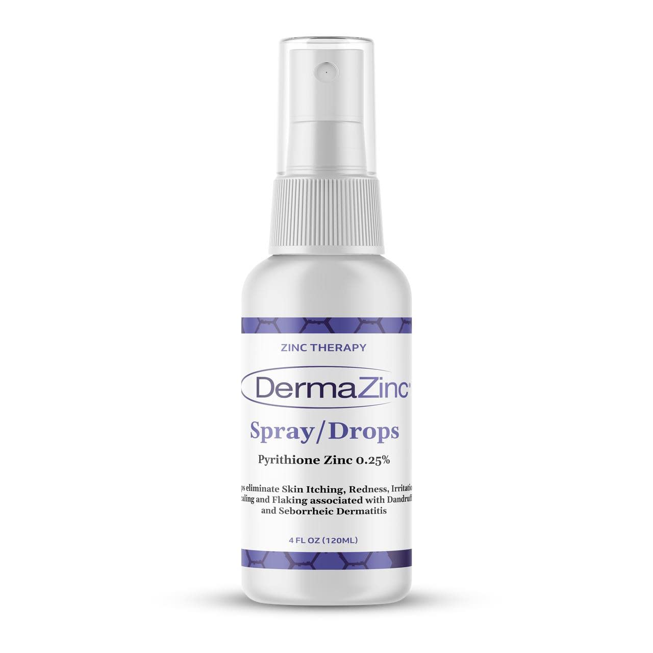 DermaZinc Terapia aerosol para el cuero cabelludo alivia picor.
