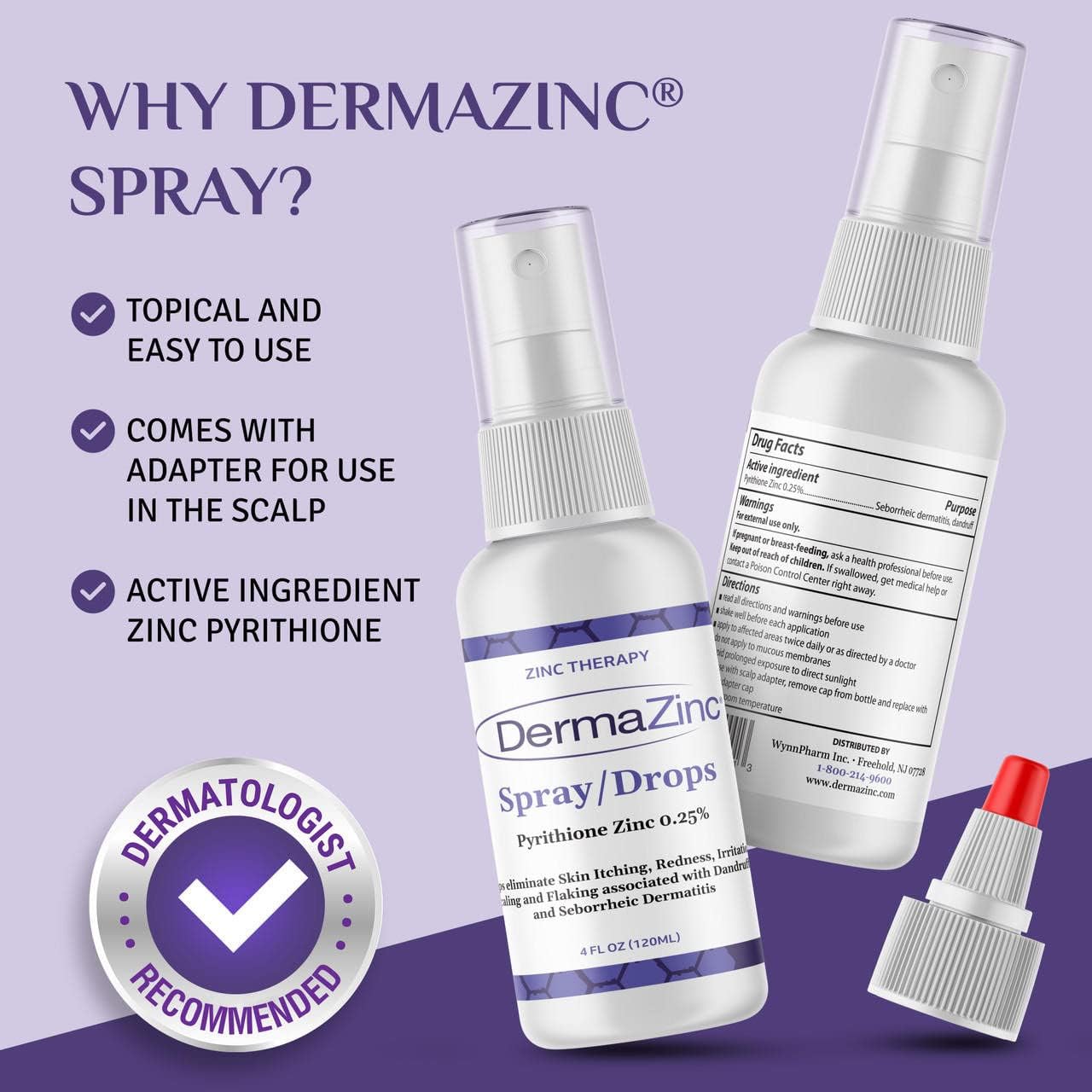 DermaZinc Therapy uso diario seguro para piel sensible.