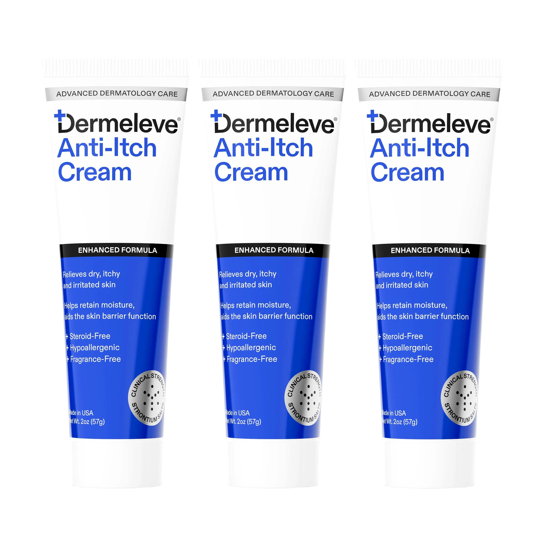 Dermeleve crema sin esteroides: alivio rápido del picor en piel sensible.