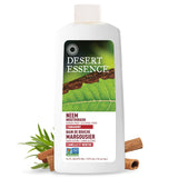 Desert Essence enjuague bucal sin alcohol en botella con árbol de té y aloe, cuidado suave