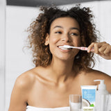 Pasta dental sin fluoruro, opción natural para cuidado bucal.