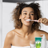 Desert Essence Pasta Dental, sin fluoruro, opción natural para higiene oral.