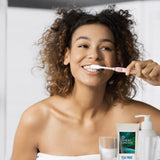 Desert Essence pasta dental zinc citrato, apoyo a la salud bucal diaria.
