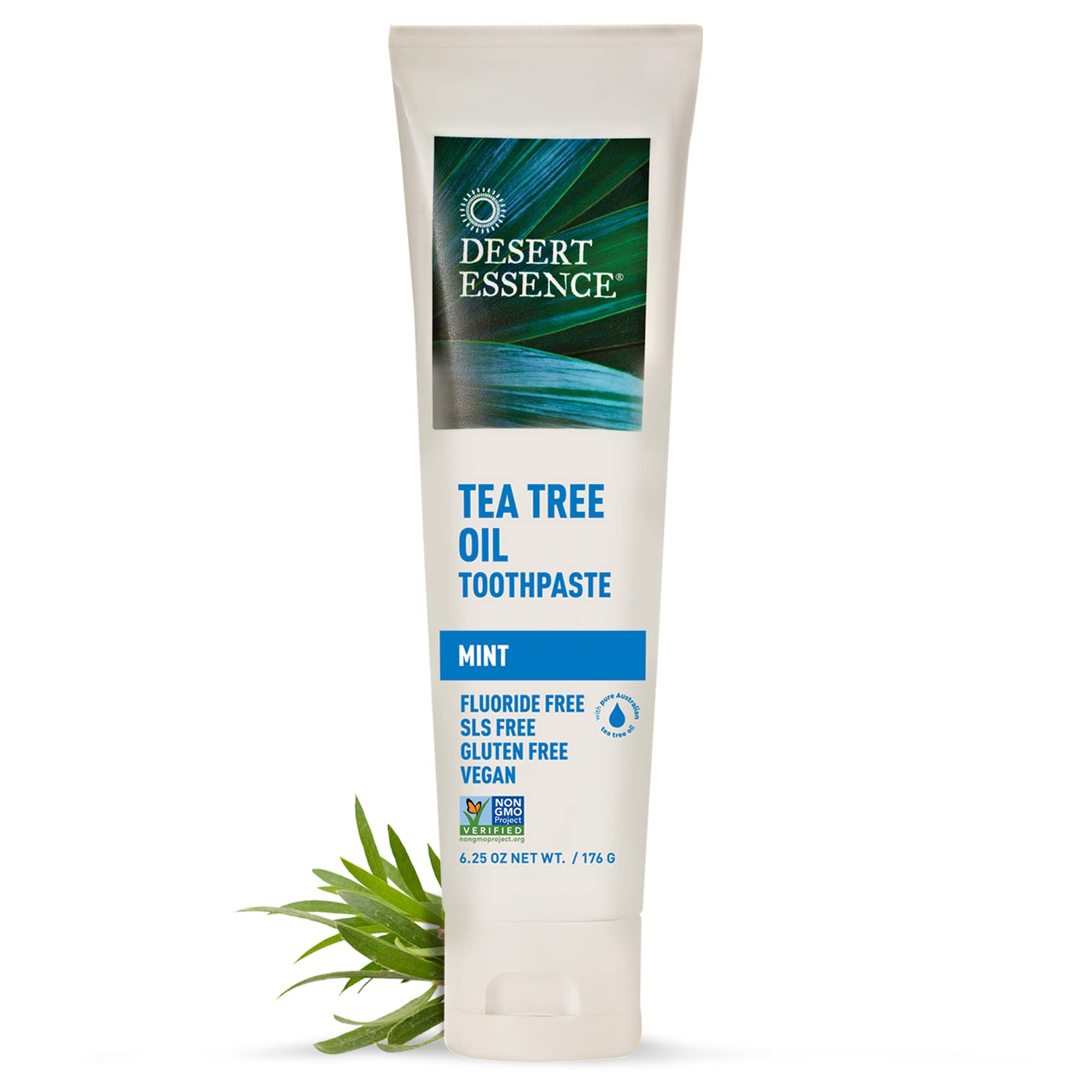 Pack de dos Desert Essence pasta dental para uso diario