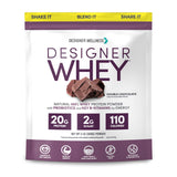 Designer Wellness Designer Whey envase Doble Chocolate para energía diaria.