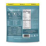 Etiqueta de Designer Whey sin gluten, destacando pureza y calidad.