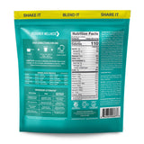 Etiqueta de Designer Wellness Whey con detalle de ingredientes y perfil proteico.