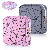 Desing Wish bolsa rosa para almacenamiento de toallitas; discreta y portátil.