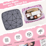 Desing Wish bolsa para copas menstruales y pads, organización segura.
