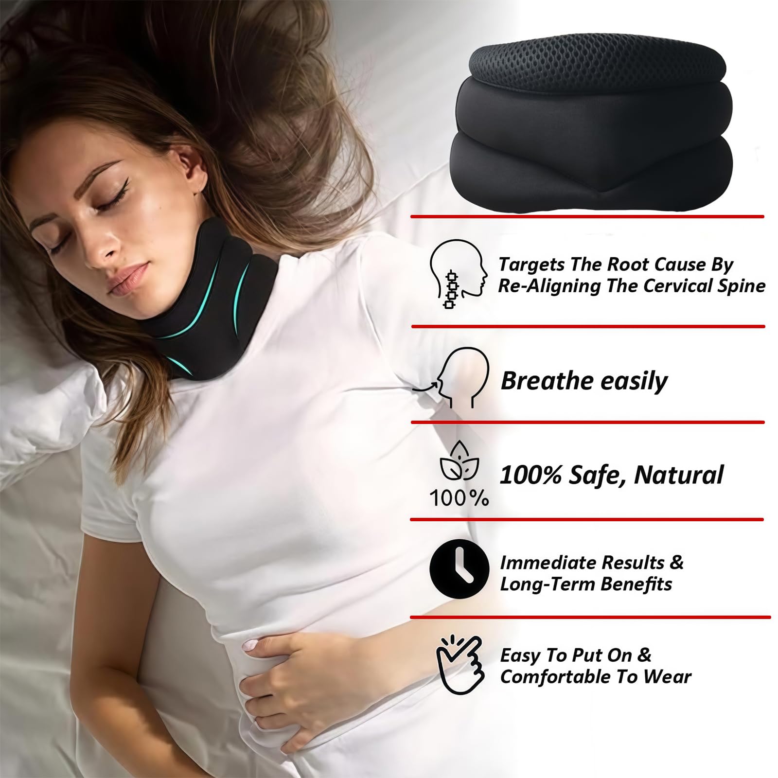 deternuity ligero 50g diseño plegable ideal para viaje