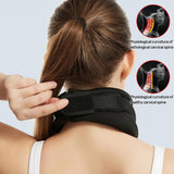 deternuity apoyo en V contorneado se adapta al cuello y mandibula para aliviar tensiones