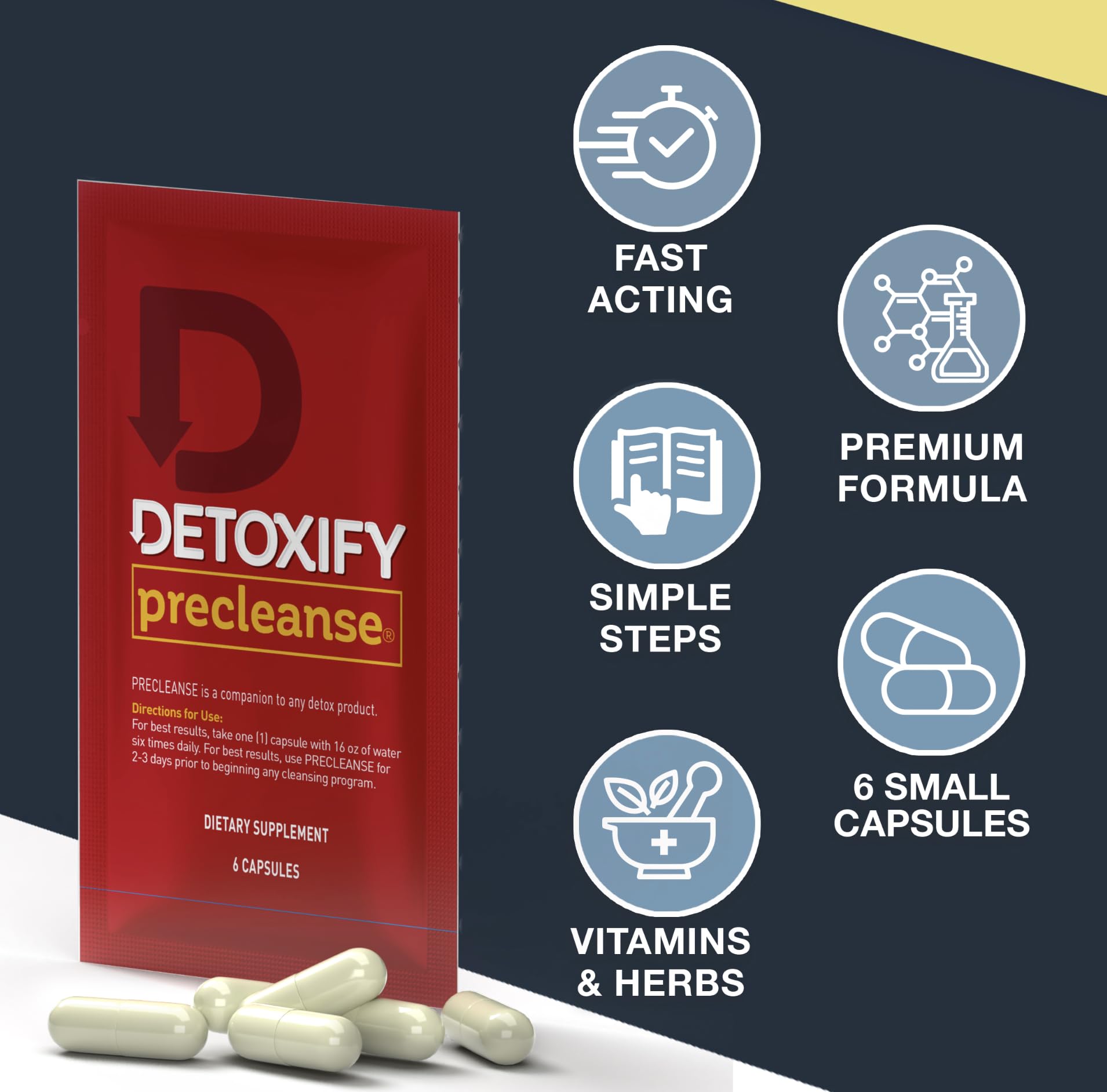 Detoxify Precleanse: dos botellas, opción para uso compartido
