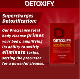 Detoxify Precleanse: vertido en vaso, listo para una ingesta diaria