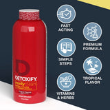 Detoxify Ready Clean Tropical: raíz de bardana en la fórmula natural.