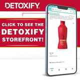 Detoxify Ready Clean Tropical: sticker incluido para personalizar el envase.