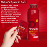 Detoxify XXtra Clean Herbal, vaso-servir, sirve la bebida de forma rápida y limpia.
