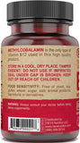 DEVA B12 lemon bottle packaging highlighting vegan-friendly formula.